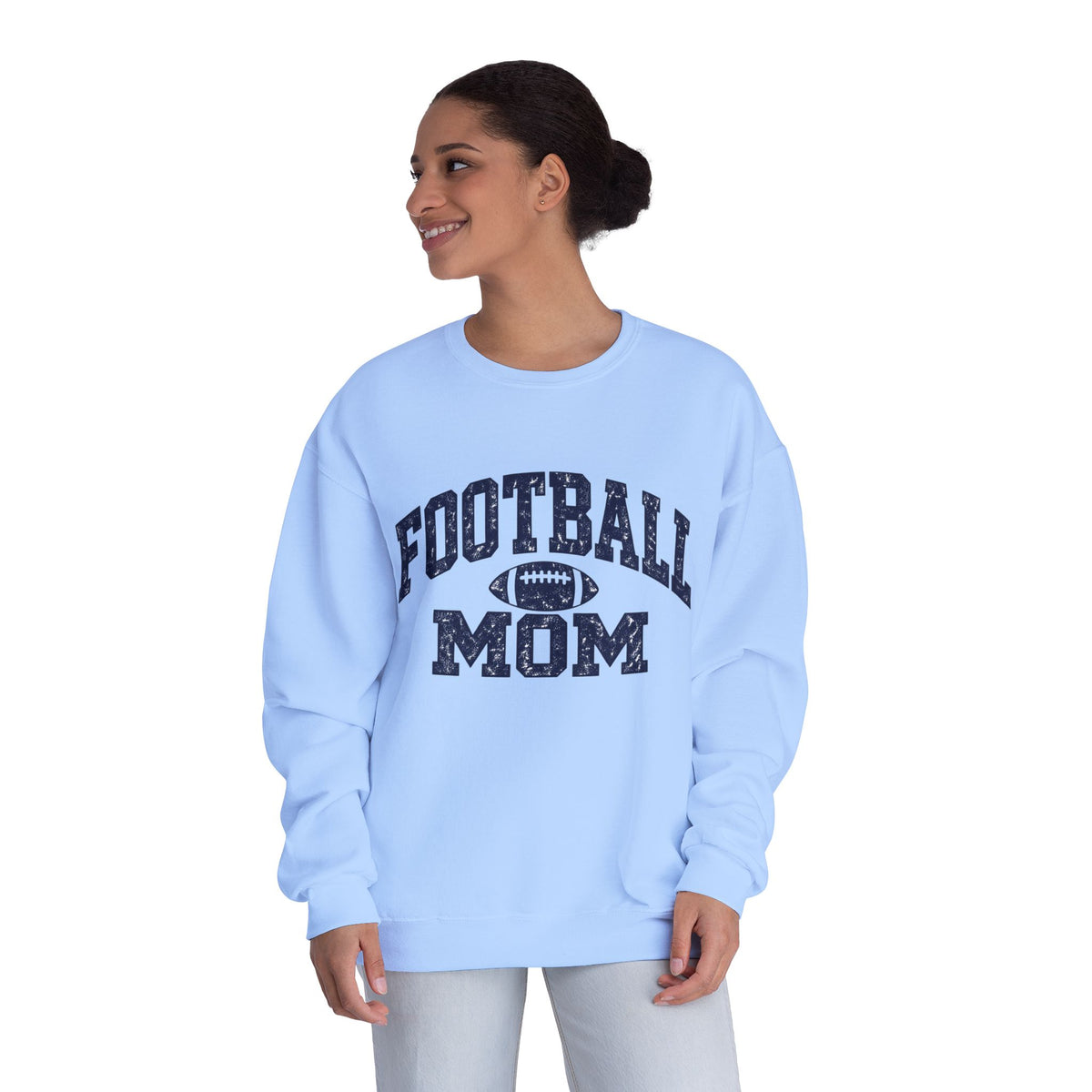 Football Mom Crewneck Sweatshirt