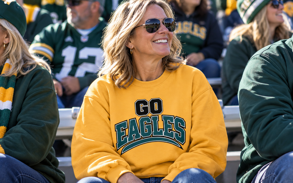 Go Eagles Crewneck Sweatshirt
