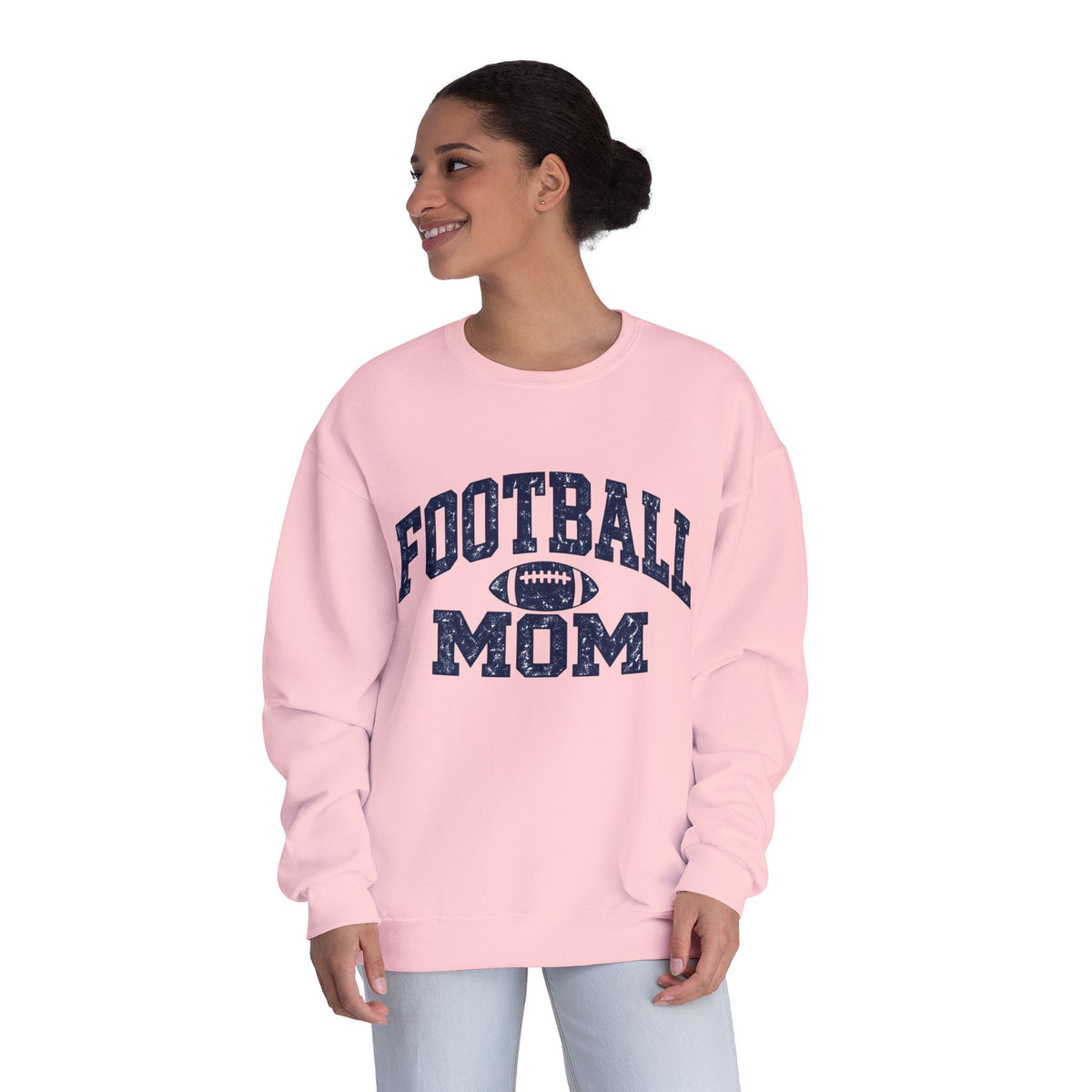Football Mom Crewneck Sweatshirt