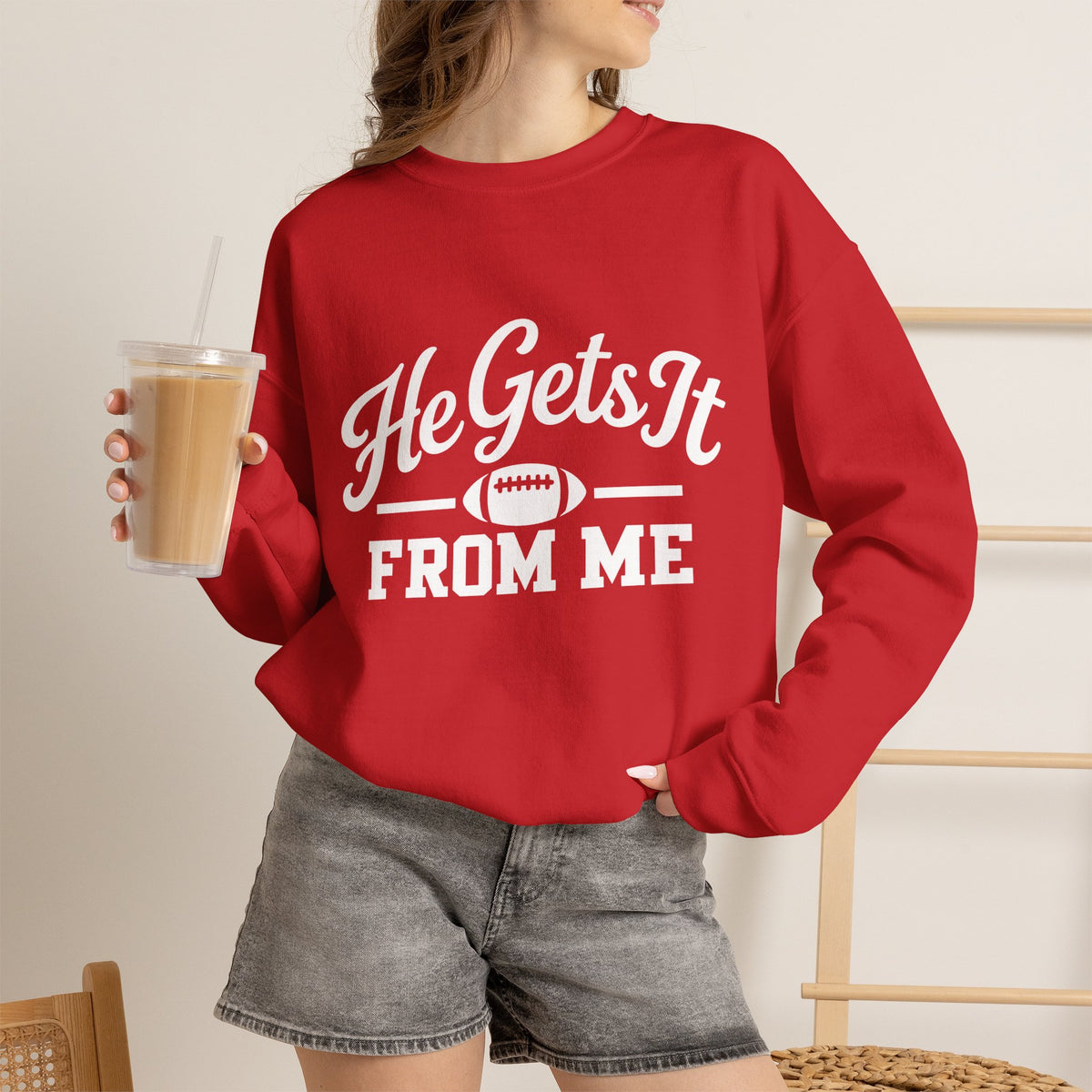 He Gets It From Me Sweatshirt
